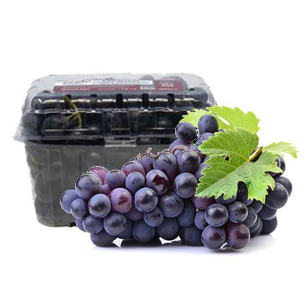 Grapes Black 500G - Sunberry Fresh - Fruits